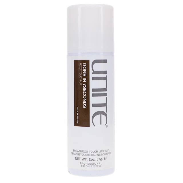 Cabello desaparecido en 7 segundos raíz retoque marrón medio 2 oz