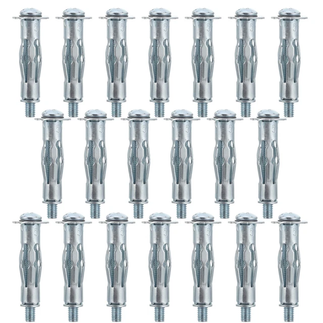 20 pz viti Retainer Brolly bulloni a innesto bulloni di ancoraggio cavità geco cemento