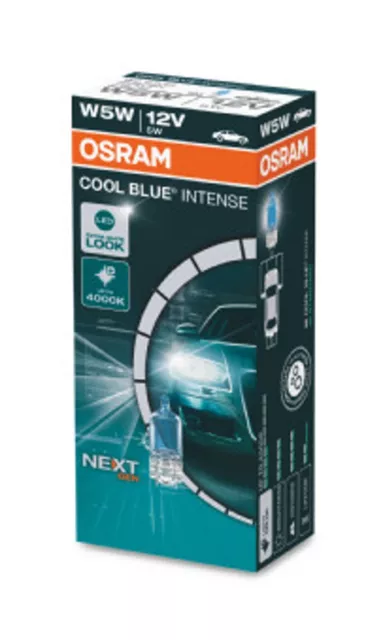 ams-OSRAM Glühlampe, Park-/Positionsleuchte COOL BLUE® INTENSE (Next Ge 2825CBN
