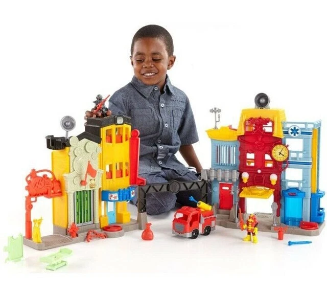 Imaginext Rescue Center FISHER PRICE IMAGINEXT Rescue City Centre BFY82 EUR 40,01 - PicClick FR