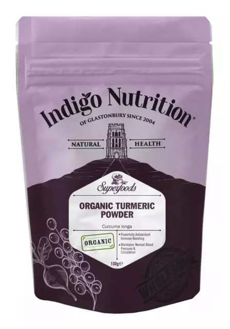 Organic Turmeric Powder - 100g & 250g & 500g & 1kg - Indigo Herbs