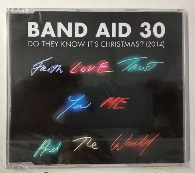Band Aid- Do They Know It's Christmas? (CD)s New Sealed Includes 1984 Version