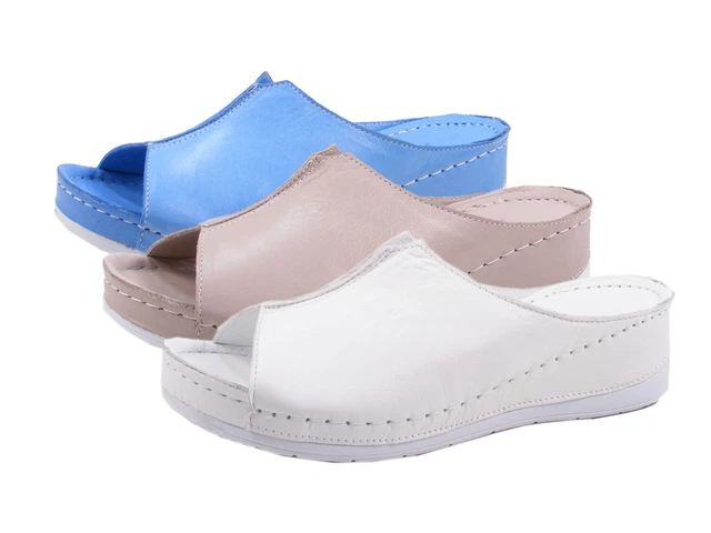 Andrea Conti 0027822 Mules Femmes Cuir Sandales Sabots