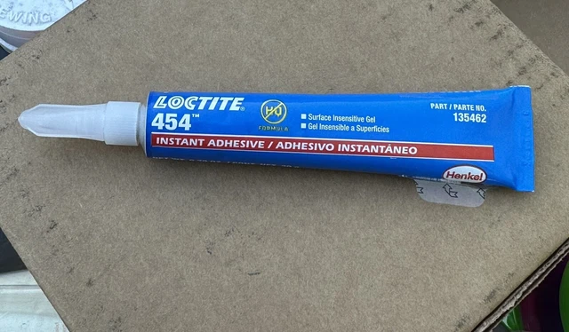 Emba454 LOCTITE HIGH VISCOSITY Prism 454 Instant Adhesive 20gm $35.99 - PicClick