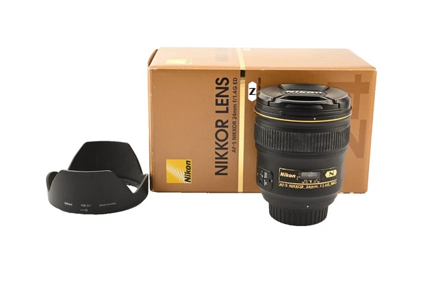 Nikon AF-S Nikkor 24mm F/1.4G ED Prime Wide Angle Lens, USA