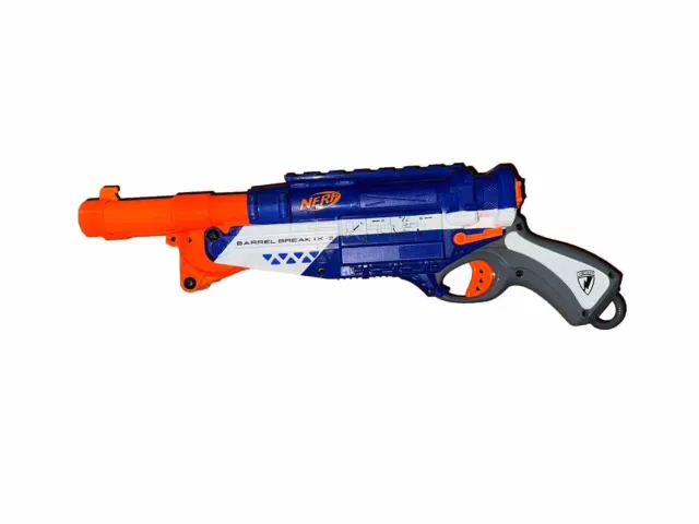 NEU Hasbro NERF Barrel Break IX-2 Dartblaster N-Strike Pump Gun Kinderspielzeug