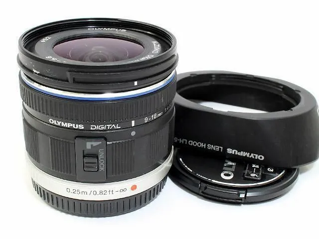 Olympus m.Zuiko Digital 9-18mm F4-5.6 Af Zoomobjektiv Mft Exzellent Aus Japan