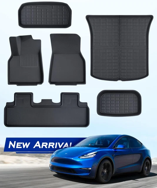 2024 TESLA MODEL Y Floor Mats 2024 2023 2022 2021, Tesla Model Y All