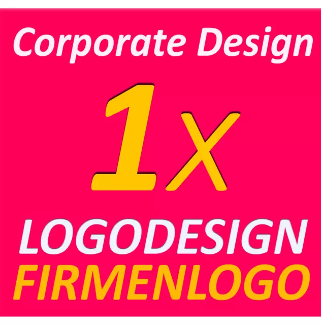 1x Logodesign Designerstellung logo Firma Werbung Marketing Dienstleistung TOP