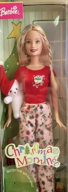 MATTEL | CHRISTMAS Morning Barbie Doll ✪New✪ G6470 Rare Retired