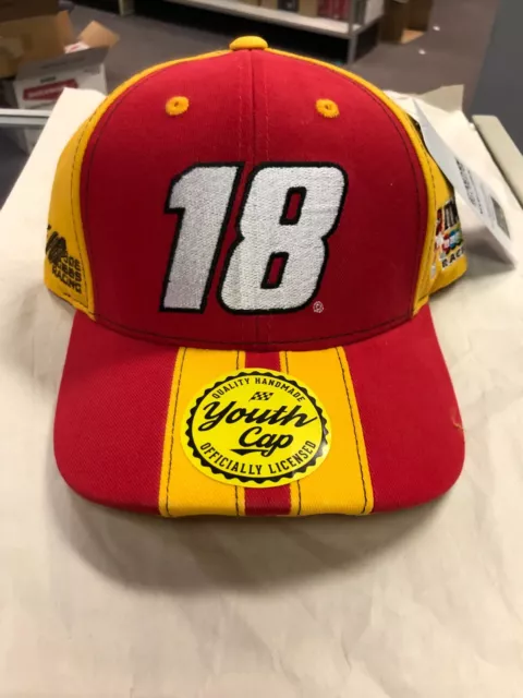 Kyle Busch 2021 #18 M & M da Corsa Rosso, Giallo, Ragazzi Tappo