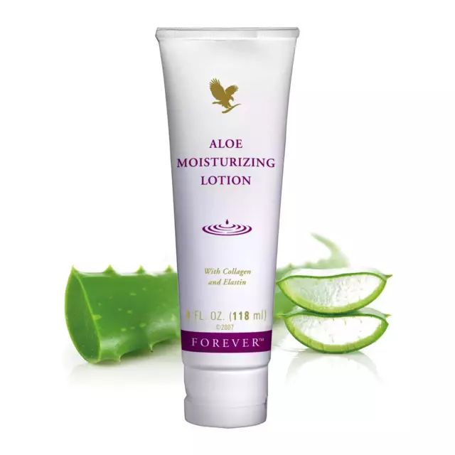 Forever Aloe Moisturizing Lotion Visage - Collagène Élastine -  118 ml