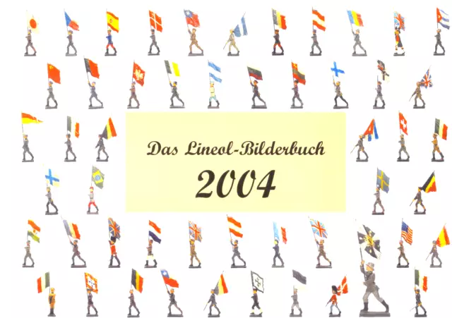 GSSO NEWnFOLIE"DAS LINEOL BILDERBUCH 2004* MILITÄRISCHE FIGUREN 7,5cm PRICEGUIDE