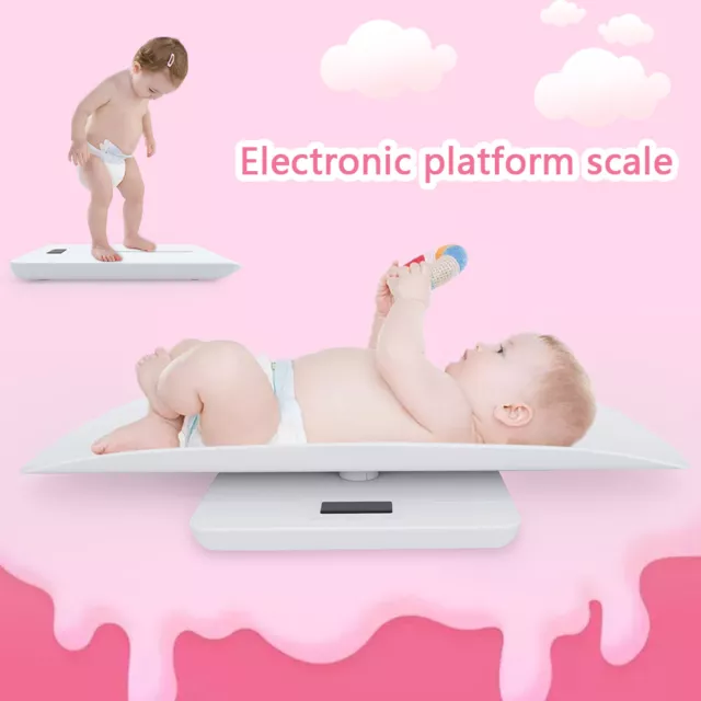 Baby Weight Scale Digital LCD Electronic Body Pet Puppies Kittens Platform Scale