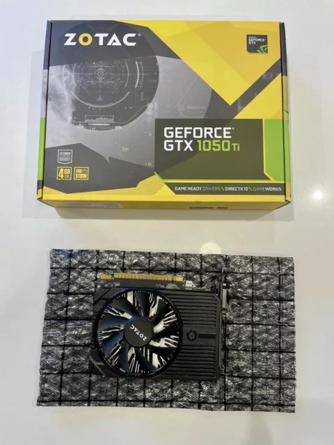 ZOTAC GEFORCE GTX 1050 Ti Mini 4GB GDDR5 Graphics Card ZT P10510A