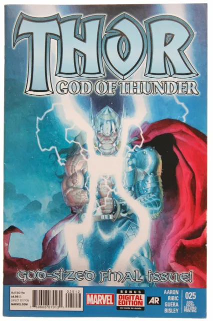 Thor God of Thunder 25 2nd print FN/VF Jane Foster as Thor 2014 Marvel Comics