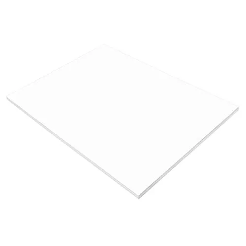 Prang (Formerly ) Construction Paper, Bright White, 18" x 24", 50 Sheets
