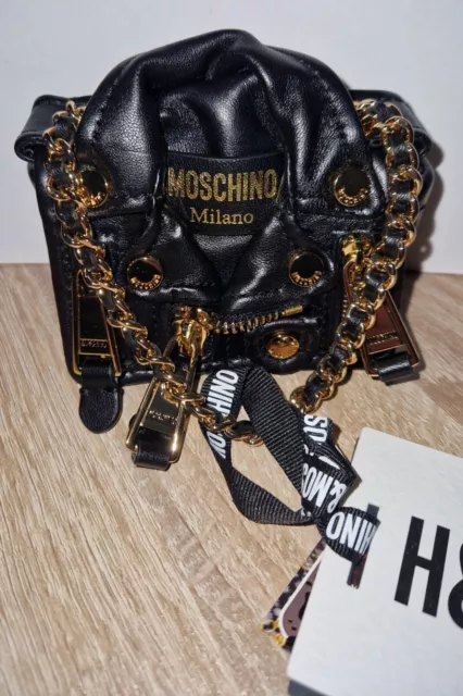H&m moschino sales biker bag