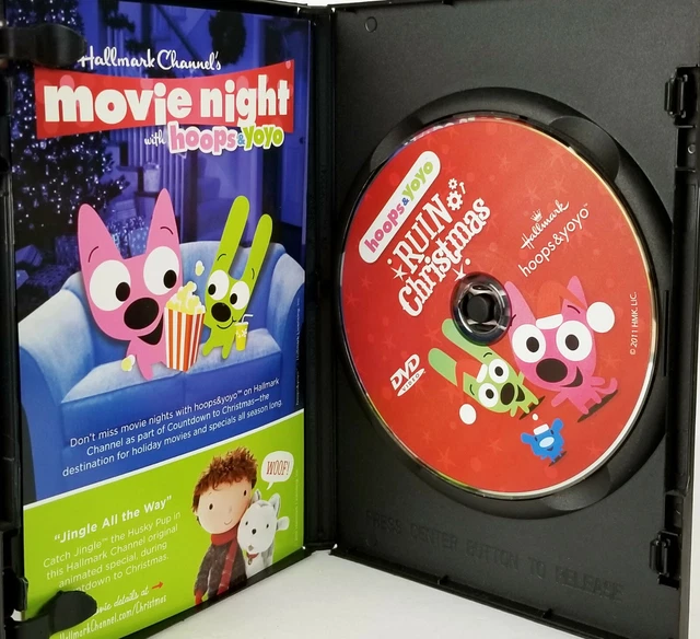 HOOPS & YOYO Ruin Christmas (And Piddles Too) Hallmark DVD with case