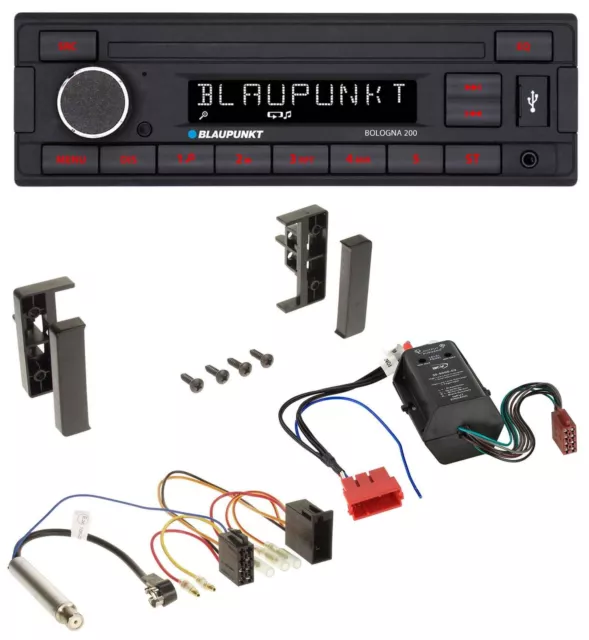 Blaupunkt MP3 AUX USB 1DIN Autoradio für Audi A2 A3 8L A6 C5 A4 B5 Bose Aktivsys