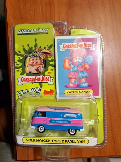 Greenlight Garbage Pail Kids VW Type 2 Panel Van "Cotton Candy" FYE Exclusive!