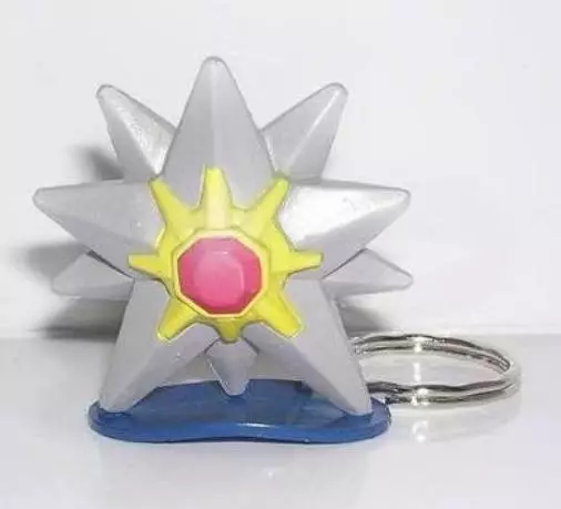 POKEMON STARMIE (Staross) PORTACHIAVI ORIGINAL TAKARA TOMY PVC 2"