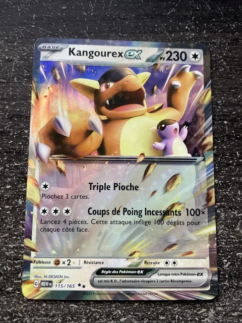 Pokémon Karte | Kangaskhan EX Full Art 151 ENG | Kaufen Auf - Foto 8