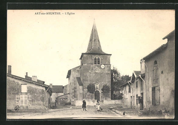 CPA Art-sur-Meurthe, the Church