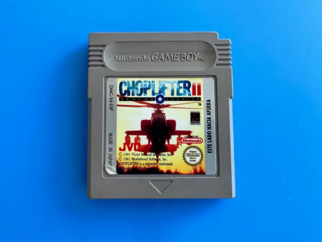 Choplifter II Game Boy In perfect condition. Pal España