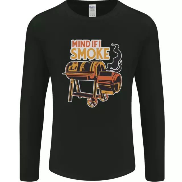 Esprit If I Fumée Drôle BBQ Gril Hommes T-Shirt