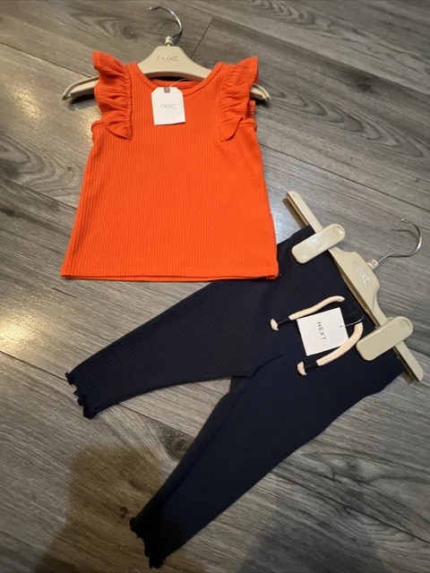 Next baby girl 6-9 months top and leggings outfit bundle BNWT