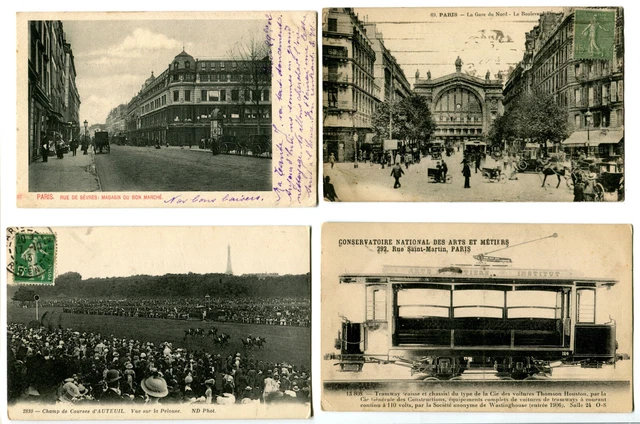 CPA 75 Paris Lot of 6 Cards