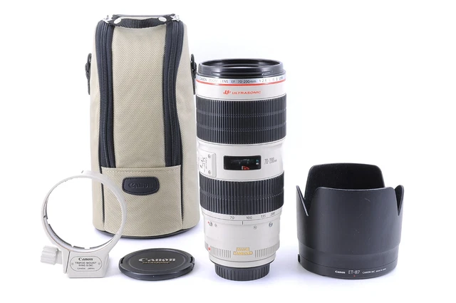 Canon EF 70-200mm F/2.8 L IS II USM Lens + Hood [Excellent+] from Japan #L1313