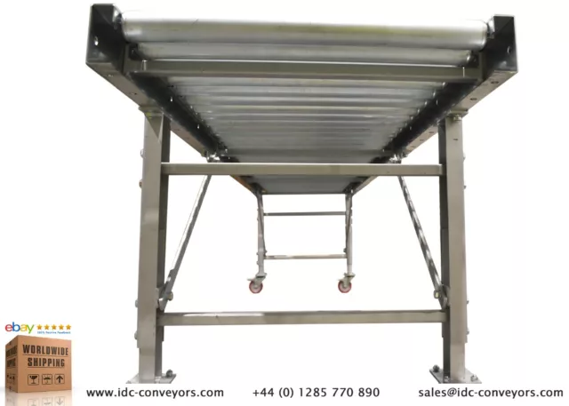 Roller Track Conveyor - Width and Length Options Available - On Legs Brand New 2