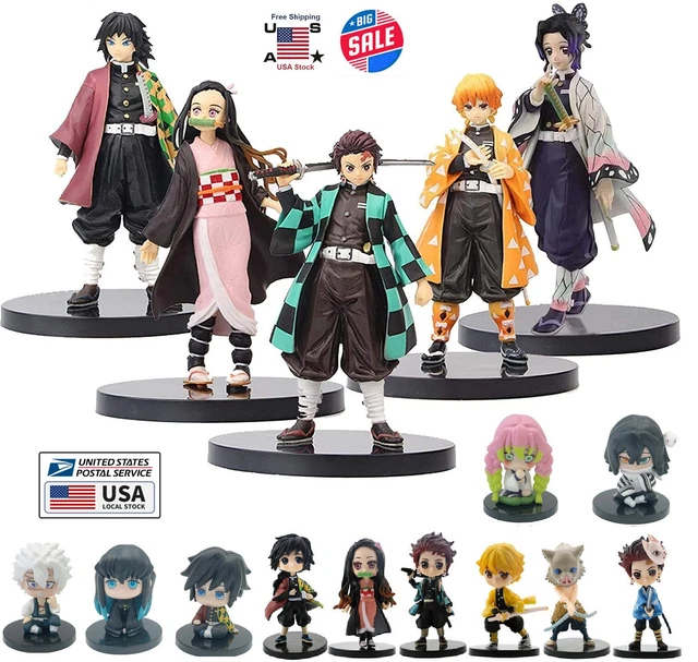 Demon Slayer Kimetsu no Yaiba Kamado Tanjirou Kids Toy Action Figure Decor Gifts