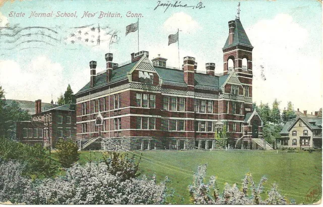 Cpa Usa / State Normal School New Britain Conn