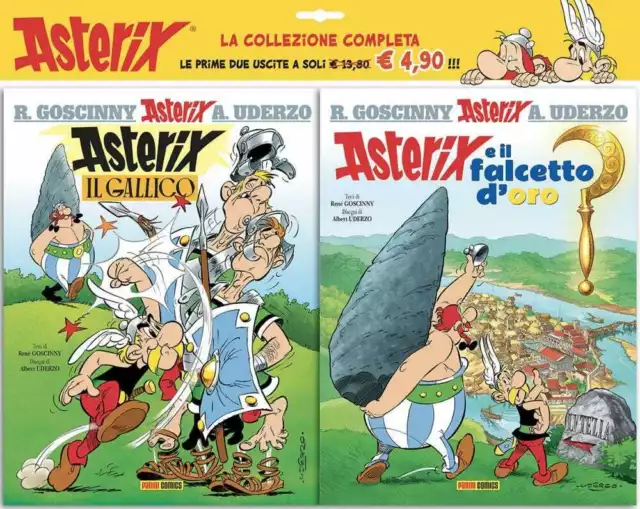 Asterix il Gallico + Asterix e il Falcetto d'Oro - Asterix Collection 5 - Panini