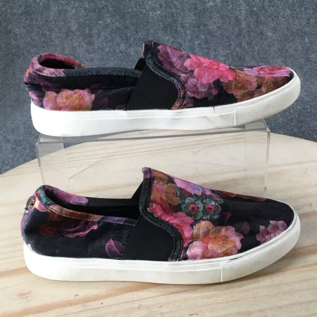 Steve Madden Shoes Womens 8 M Evangel Floral Sneakers Slip On Multicolor Fabric