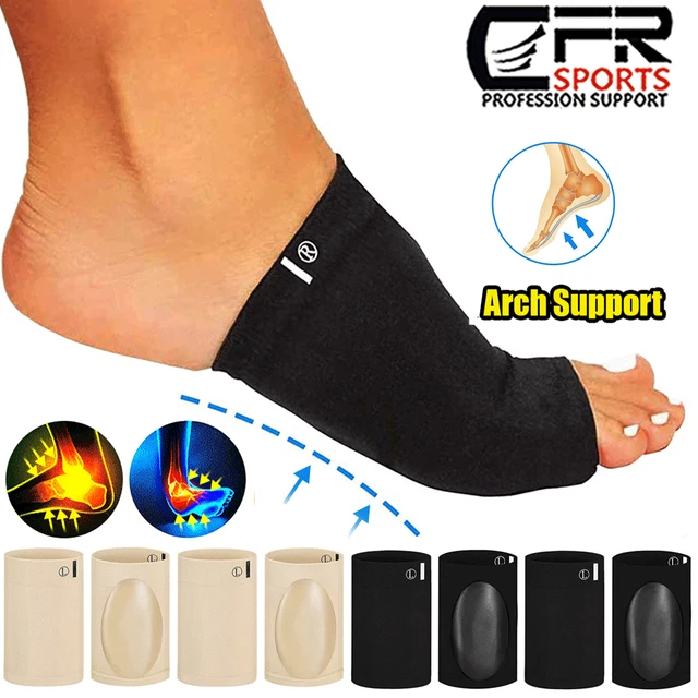 YAFLUG Fußgewölbe-Bandagen Für Plantarfasziitis - Atmungsaktive Einlagen Für Frauen & Männer