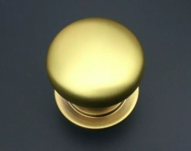 Kitchen Cup Handle & Knob in Brushed Brass ‘Gold’ for cabinet’s & wardrobe’s