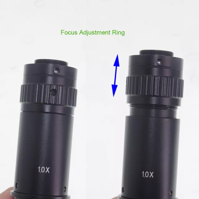 100X 2000X 4000X Coaxial Light Microscope Indusry Camera C-Mount Lens 0650 3