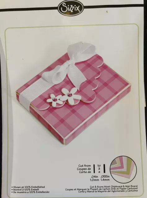 Sizzix Ellison BigZ XL, Box with Scallop Flap & Flowers Die 556546, Eileen Hull