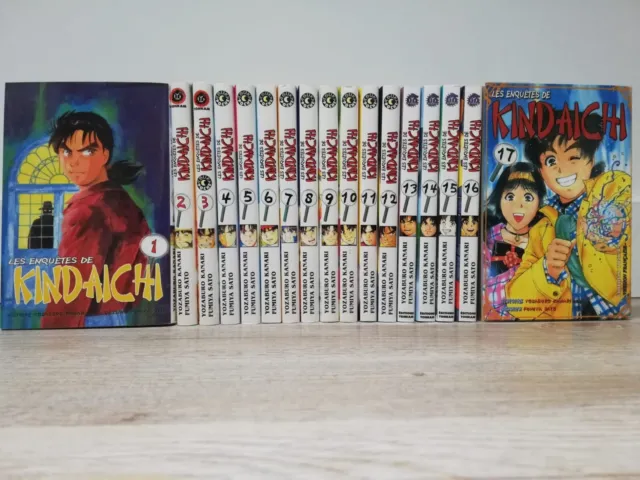 “Les enquêtes de Kindaichi” Première Edition, Collection manga VF [Vol 1-17]