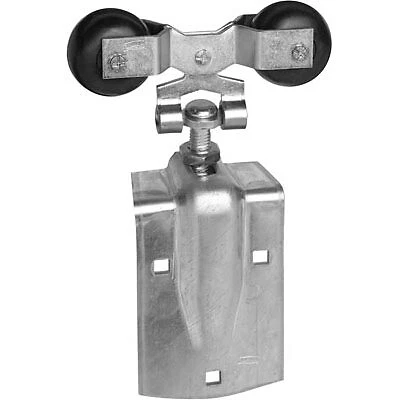 Hanger With Strap For Sliding Barn Doors, Flexible, Zinc 2-Pk. -N193-730