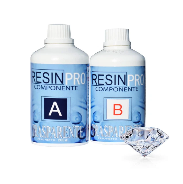 320Gr Resine Epoxy Ultra Transparente Polyvalente À Haute Performance Pour Créat