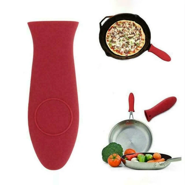 Pot Holder Cast Iron Skillet Silicone Handle Cover NICE Pan 3