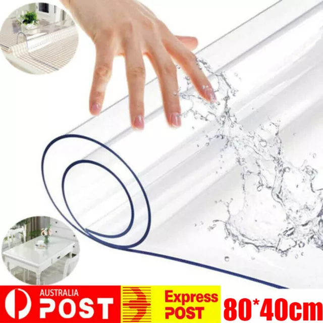 Clear Table Protector Desk Mat, Clear Desk Pad, PVC Table Cover,Table Protector