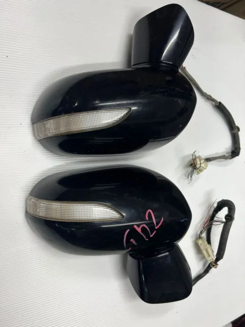 JDM Honda Jazz Fit GD1 GD2 GD3 Side Door Mirrors AUTO FLIP With Signal Lamps