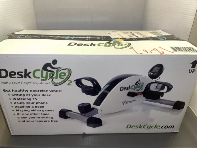 Genuine DeskCycle 3D Innovations Under Desk Bike Pedal Exerciser, New Open Box