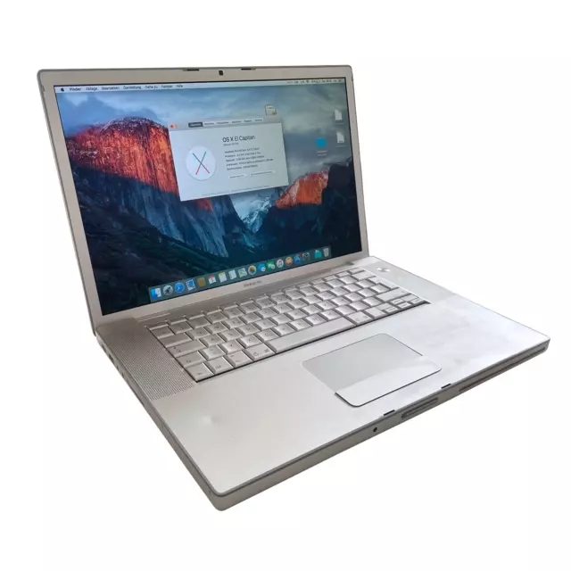 Apple MacBook Pro 15.4“ Mid 2007 - Core 2 Duo 2,4GHz - 4GB - 160GB - TOP!